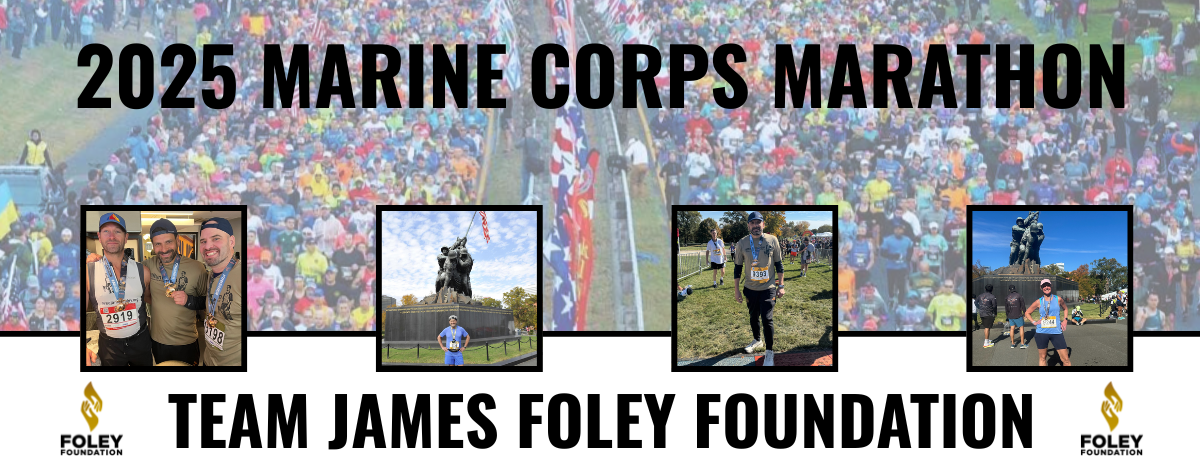 TEAM FOLEY FOUNDATION RUNS THE 2025 MARINE CORPS MARATHON